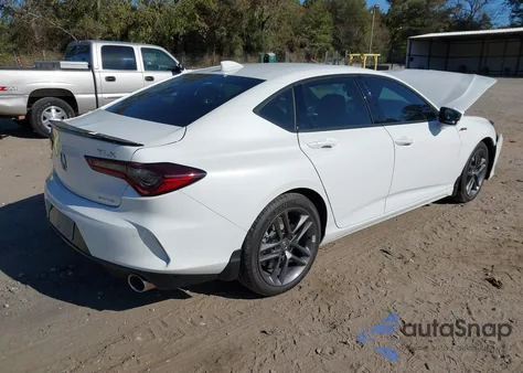 2025 Acura Tlx A-Spec Package из США, поврежденный, VIN 19UUB6F51SA002050